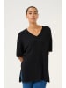 Kaffe Shirt "Silla" in Schwarz