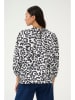 Kaffe Blouse "Roxy" wit/zwart