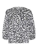 Kaffe Blouse "Roxy" wit/zwart