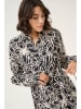 Kaffe Kleid "Hannah" in Schwarz/ Weiß