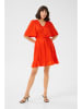 Kaffe Kleid in Orange