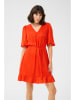 Kaffe Kleid in Orange
