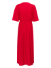 Kaffe Kleid in Rot