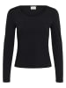 Kaffe Longsleeve in Schwarz