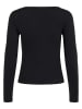 Kaffe Longsleeve in Schwarz
