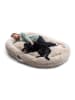 InnovaGoods Anti-Stress-Haustierbett in Beige - (L)190 x (B)140 cm