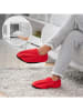 InnovaGoods Thermische pantoffels rood