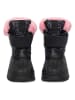 DeeZee Winterstiefel in Schwarz/ Dunkelblau/ Pink