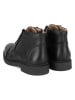 Gino Rossi Leder-Boots in Schwarz