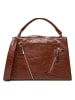 Badura Henkeltasche in Hellbraun - (B)30 x (H)21,5 x (T)12 cm