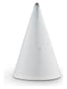Kähler Dekoobjekt "Glasurtop" in Weiß - (H)11 x Ø 7 cm