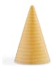 Kähler Dekoracja "Glasurtop" w kolorze żółtym - wys. 11 x Ø 7 cm