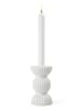 LYNGBY Kaarshouder "Tura" wit - Ø 14 cm
