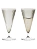 Rosendahl 2er-Set: Champagnergläser ''Nouveau'' in Grau - 200 ml