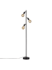 Briloner Lampa stojąca w kolorze czarnym - wys. 160 cm