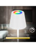 Briloner RGB-LED-Standleuchte in Weiß - EEK G (A bis G)