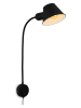 Briloner Lampa w kolorze czarnym do łóżka - wys. 55 cm