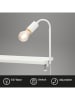 Briloner Lampa w kolorze białym z klamrą - wys. 32,5 cm