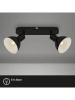 Briloner Lampa sufitowa w kolorze czarnym - szer. 27 cm