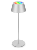 Briloner RGB-LED-Tischleuchte in Silber - EEK G (A bis G)
