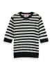 Scotch & Soda Pullover in Schwarz/ Weiß