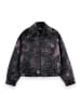 Scotch & Soda Blouson in Schwarz/ Lila