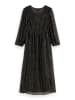 Scotch & Soda Kleid in Schwarz/ Gold