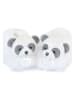 DOUDOU Rammelaarpantoffels "Panda" - vanaf de geboorte