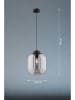 FISCHER & HONSEL Hanglamp "Regi" zwart/grijs - (H)140 x Ø 24 cm