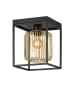 FISCHER & HONSEL Deckenleuchte ''Caydo'' in Schwarz/ Gold - (L)23 x (B)23 cm