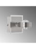 FISCHER & HONSEL LED-Wandleuchte "Cluedo" in Silber - (B)12 x (H)12 x (T)16,5 cm