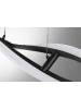 FISCHER & HONSEL Lampa wisząca LED "Torcido" w kolorze czarnym - 105,5 x 150 cm
