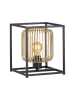 FISCHER & HONSEL Tischleuchte ''Caydo'' in Schwarz/ Gold - (B)23 x (H)26 x (T)23 cm