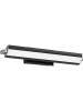 FISCHER & HONSEL LED-Wandleuchte "Beat" in Schwarz - (B)46 x (H)8 cm