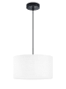 FISCHER & HONSEL Lampa wisząca "Teramo" w kolorze białym - wys. 150 x Ø 38 cm