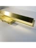 FISCHER & HONSEL Ledwandlamp "Pare" goudkleurig - (L)60 x (B)10 cm