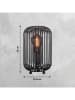 FH Lighting Lampa stołowa "Cage" w kolorze czarnym - wys. 25 x Ø 16 cm