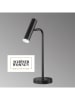 FH Lighting LED-Tischleuchte "Stina" in Schwarz - Ø 14 cm x (H)48 cm