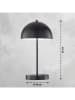 FH Lighting LED-Tischleuchte "Kia" in Schwarz - Ø 18 cm x (H)35 cm