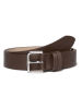 Marc O'Polo Leren riem bruin