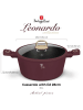 Berlinger Haus 2-delige set: braadpan ''Leonardo Collection'' bordeaux - Ø 28 cm