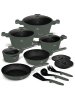 Berlinger Haus 15-delige kookgereiset "Matte Green Collection" groen