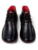 Camper Leder-Ankle-Boots in Schwarz