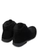 Camper Leder-Schnürschuhe "Afelpado" in Schwarz