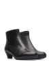 Camper Leder-Stiefeletten in Schwarz