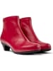 Camper Leder-Stiefeletten in Rot