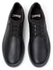 Camper Leren veterschoenen zwart