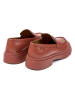 Camper Leder-Mokassins in Rot