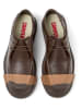 Camper Leder-Schnürschuhe "Junction" in Braun
