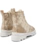 Camper Leder-Boots in Beige